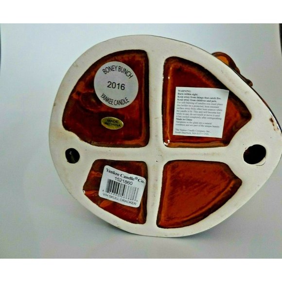 Yankee Candle | Boney Bunch | Skull Cracker | Skeleton Dog Votive Candle Holder - Picture 7 of 7